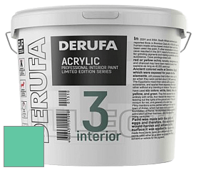 Матовая краска Derufa Интерьер-3 (ТМ) цвет NCS S 1050-B90G 