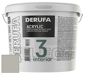 Матовая краска Derufa Интерьер-3 (ТМ) цвет DRF 3123 
