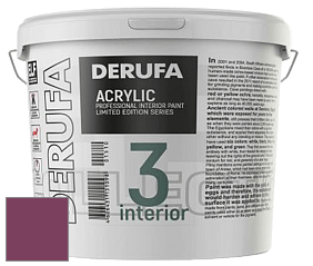 Матовая краска Derufa Интерьер-3 (ТМ) цвет NCS S 4050-R30B 