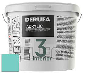 Матовая краска Derufa Интерьер-3 (ТМ) цвет NCS S 1040-B60G 