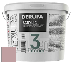 Матовая краска Derufa Интерьер-3 (ТМ) цвет DRF 3088 