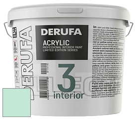 Матовая краска Derufa Интерьер-3 (ТМ) цвет NCS S 0520-B90G 