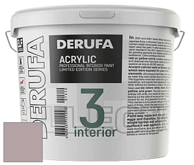 Матовая краска Derufa Интерьер-3 (ТМ) цвет NCS S 3010-R10B 