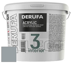 Матовая краска Derufa Интерьер-3 (ТМ) цвет DRF 3139 