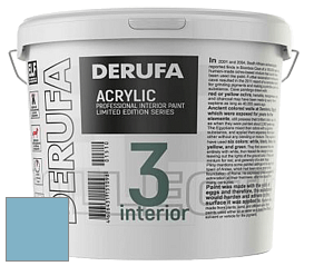 Матовая краска Derufa Интерьер-3 (ТМ) цвет NCS S 2030-B 