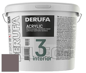 Матовая краска Derufa Интерьер-3 (ТМ) цвет DRF 9077 