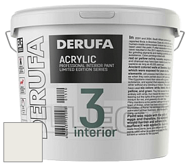 Матовая краска Derufa Интерьер-3 (ТМ) цвет DRF 7023 