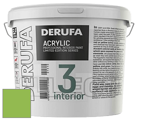 Матовая краска Derufa Интерьер-3 (ТМ) цвет DRF 1937 