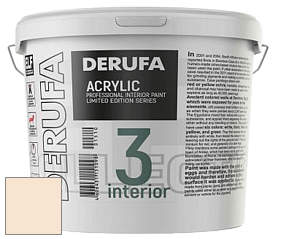 Матовая краска Derufa Интерьер-3 (ТМ) цвет NCS S 0507-Y40R 