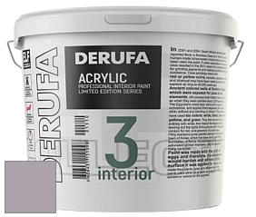 Матовая краска Derufa Интерьер-3 (ТМ) цвет NCS S 3010-R40B 