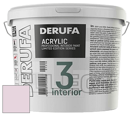 Матовая краска Derufa Интерьер-3 (ТМ) цвет DRF 1828 