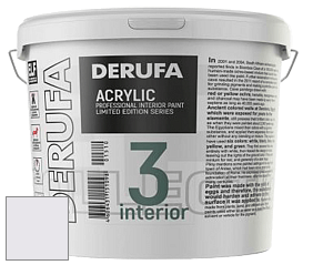 Матовая краска Derufa Интерьер-3 (ТМ) цвет NCS S 0505-R50B 