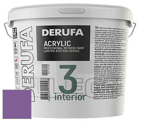Матовая краска Derufa Интерьер-3 (ТМ) цвет DRF 2092 