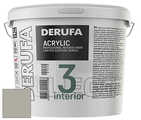 Матовая краска Derufa Интерьер-3 (ТМ) цвет DRF 3155 
