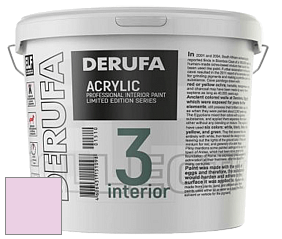 Матовая краска Derufa Интерьер-3 (ТМ) цвет DRF 2101 