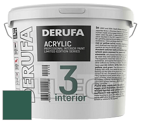 Матовая краска Derufa Интерьер-3 (ТМ) цвет NCS S 6030-B90G 