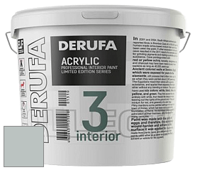 Матовая краска Derufa Интерьер-3 (ТМ) цвет DRF 1227 