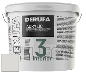 Матовая краска Derufa Интерьер-3 (ТМ) цвет DRF 3136 