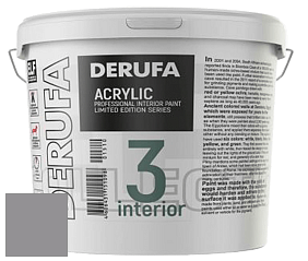 Матовая краска Derufa Интерьер-3 (ТМ) цвет DRF 3130 