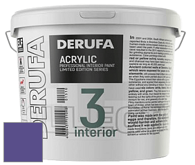 Матовая краска Derufa Интерьер-3 (ТМ) цвет NCS S 3555-R60B 