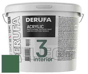 Матовая краска Derufa Интерьер-3 (ТМ) цвет NCS S 5040-G10Y 