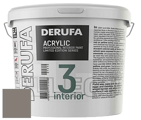 Матовая краска Derufa Интерьер-3 (ТМ) цвет DRF 9034 