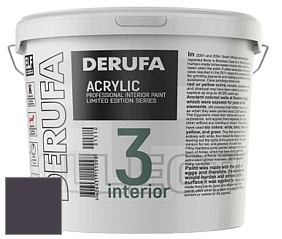 Матовая краска Derufa Интерьер-3 (ТМ) цвет DRF 1260 