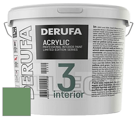 Матовая краска Derufa Интерьер-3 (ТМ) цвет DRF 1405 