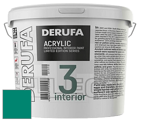 Матовая краска Derufa Интерьер-3 (ТМ) цвет NCS S 3060-B70G 