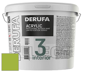 Матовая краска Derufa Интерьер-3 (ТМ) цвет NCS S 1070-G40Y 