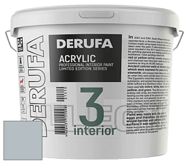 Матовая краска Derufa Интерьер-3 (ТМ) цвет DRF 3183 