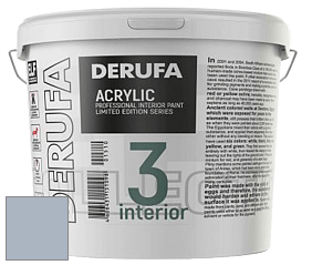 Матовая краска Derufa Интерьер-3 (ТМ) цвет DRF 3117 