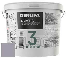 Матовая краска Derufa Интерьер-3 (ТМ) цвет DRF 3109 