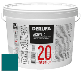 Шелковисто-глянцевая краска Derufa Интерьер-20 (SG) цвет NCS S 4550-B30G 