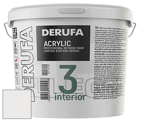 Матовая краска Derufa Интерьер-3 (ТМ) цвет NCS S 0601-R 