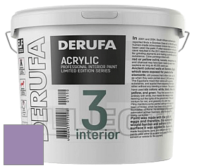 Матовая краска Derufa Интерьер-3 (ТМ) цвет DRF 1810 