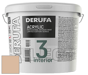 Матовая краска Derufa Интерьер-3 (ТМ) цвет DRF 3058 
