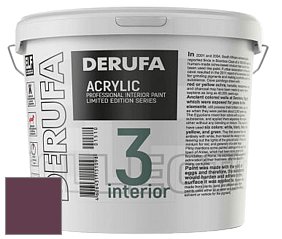 Матовая краска Derufa Интерьер-3 (ТМ) цвет DRF 1554 