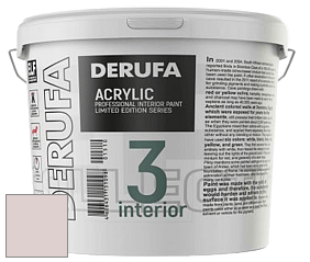 Матовая краска Derufa Интерьер-3 (ТМ) цвет DRF 3083 