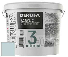 Матовая краска Derufa Интерьер-3 (ТМ) цвет DRF 3177 