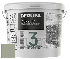 Матовая краска Derufa Интерьер-3 (ТМ) цвет DRF 3158 