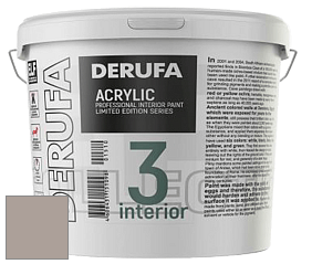 Матовая краска Derufa Интерьер-3 (ТМ) цвет DRF 3060 
