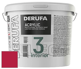 Матовая краска Derufa Интерьер-3 (ТМ) цвет RAL 3027 