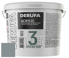 Матовая краска Derufa Интерьер-3 (ТМ) цвет DRF 1229 