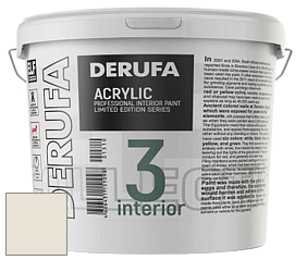 Матовая краска Derufa Интерьер-3 (ТМ) цвет DRF 7008 