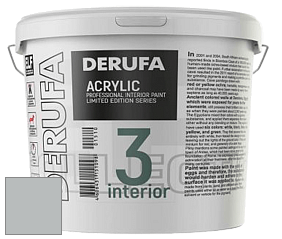 Матовая краска Derufa Интерьер-3 (ТМ) цвет NCS S 2502-B50G 