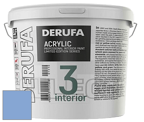 Матовая краска Derufa Интерьер-3 (ТМ) цвет DRF 2054 