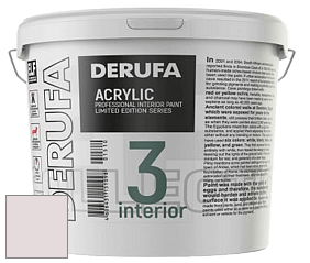 Матовая краска Derufa Интерьер-3 (ТМ) цвет DRF 3106 