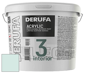 Матовая краска Derufa Интерьер-3 (ТМ) цвет DRF 3176 