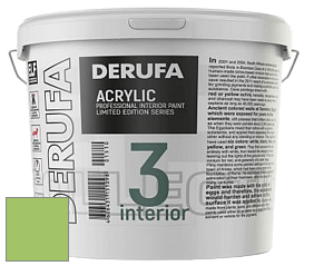 Матовая краска Derufa Интерьер-3 (ТМ) цвет DRF 1936 